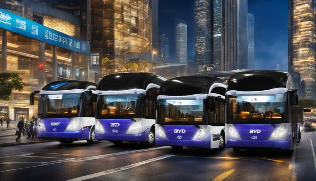 BYD Electric Buses